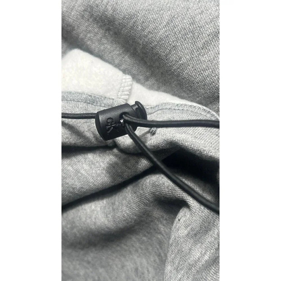 Calvin Klein Sweater mens Adult Medium Gray Spell Out Logo Pullover Sweatshirt - Picture 11 of 11
